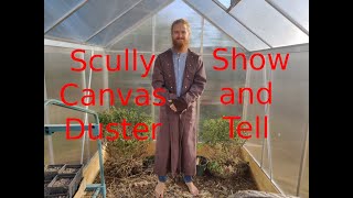 Show and Tell | Scully Men's Canvas Duster for General-Purpose Use
