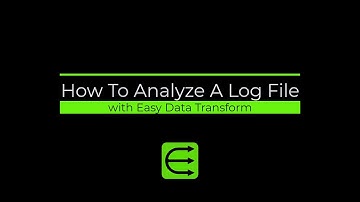 How to analyze a log file