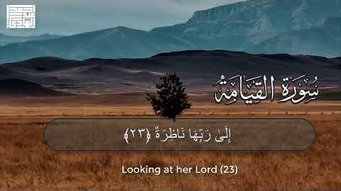 سورة القيامه كامله بترتيل جميل | احمد عبدالهادي