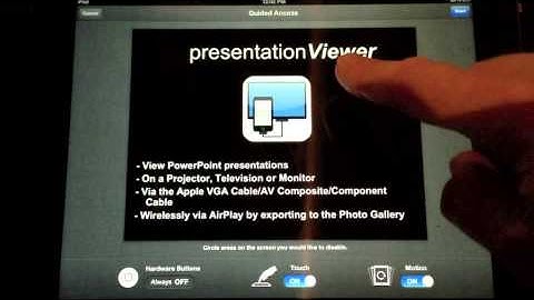 iOS 6 Guided Access Demo