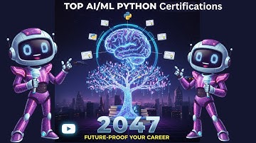 Best Python Certifications for AI and Machine Learning Professionals | AI-Powered Certification 2047