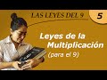 Leyes de la Multiplicación para el 9