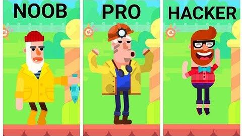 BOWMASTER NOOB VS PRO VS HACKER PART 6