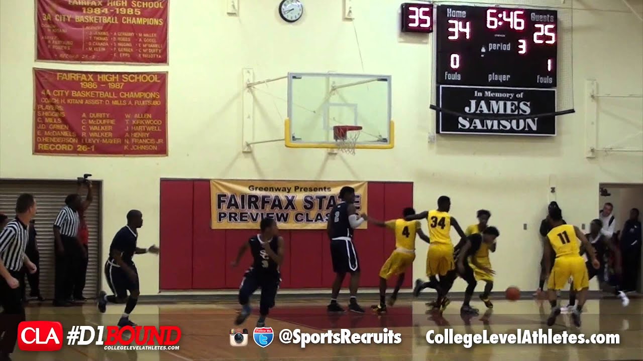 HS Basketball Fairfax vs Sierra Canyon Full Game Mixtape D1Bound
