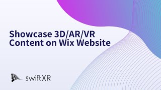 Showcase 3D AR VR Content on Wix Website screenshot 4