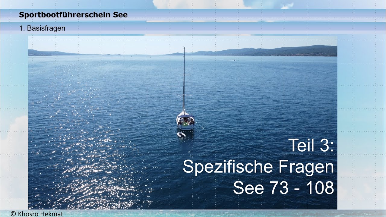 Der Sportbootführerschein See 3