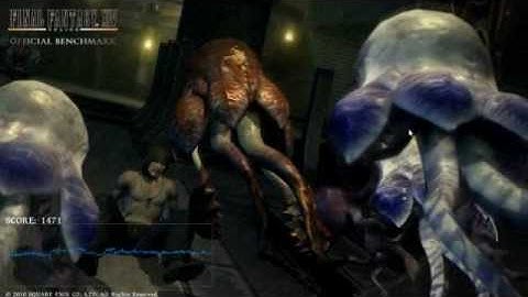 Final Fantasy XIV - Official benchmark