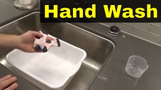 How To Hand Wash Clothes PROPERLY-Full Tutorial