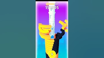 684 level 🥵 score 😭 1.55 lakhs 😱🤯😡 in stack 🔥bounce 🎮 game ☺️#stackbounce #gaming #levelup #gameover