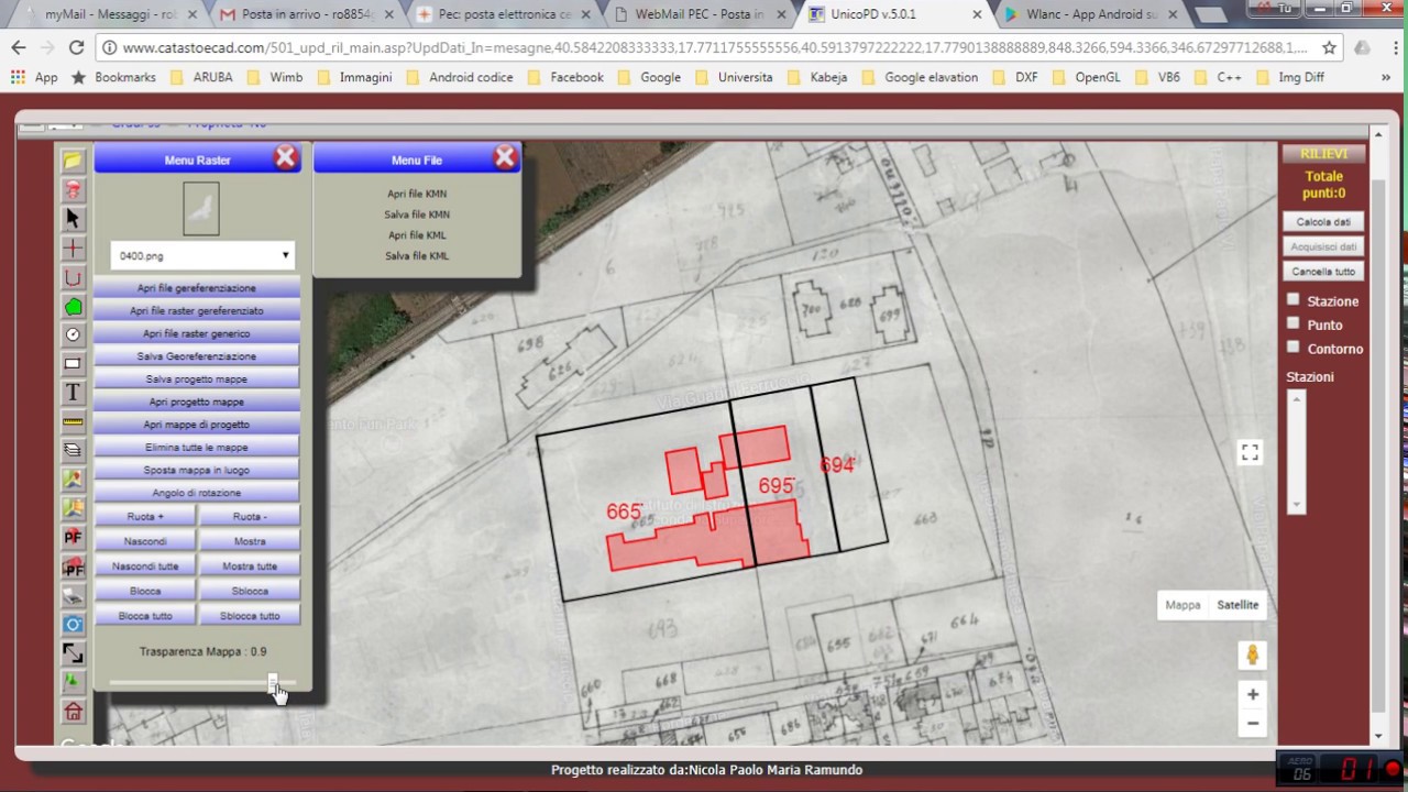 mappe raster mappe raster