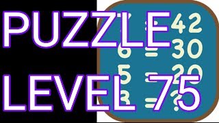 Math Puzzles Level 75 Walkthrough screenshot 5