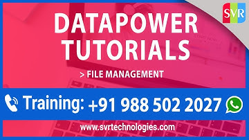 Datapower Tutorials || File Management || Datapower Training