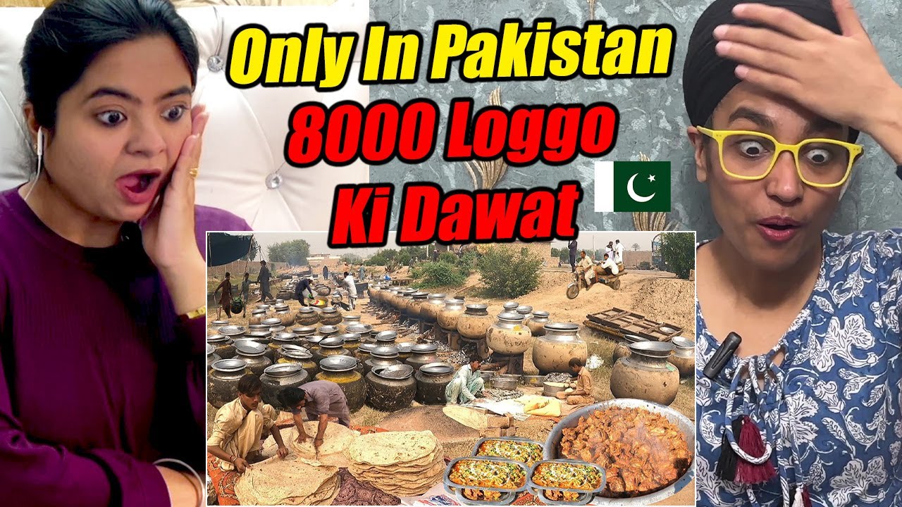 Biggest and Traditional Marriage Ceremony in Desert Village | Indian Reaction