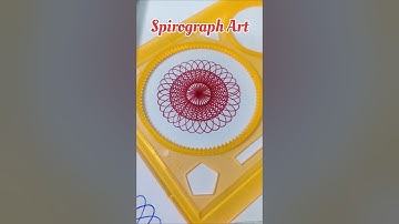 Spirograph Art #shorts #spirograph #spiroart #art #drawing #trending #asmr #relaxing #satisfying