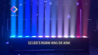 LL-BAR480TZ 12X40W RIBALTA PIXEL BEAM / WASH/ZOOM + LED STRIP