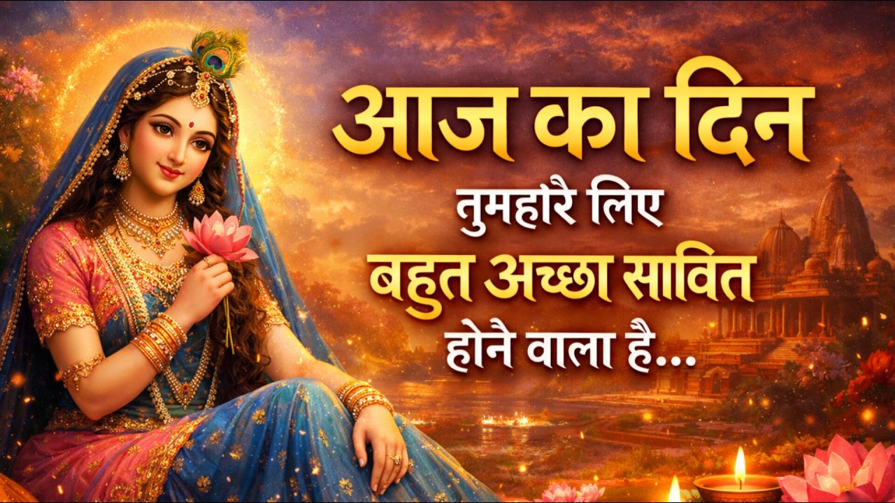आज का दिन तुम्हारे लिए बहुत अच्छा साबित होने वाला हैं बस 2 मिनट इसे सुन लो