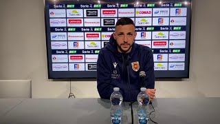 Reggiana-Pisa,: il commento di Martinelli, autore della rete del pareggio