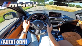 BMW X4 M40i POV Test Drive by AutoTopNL видео