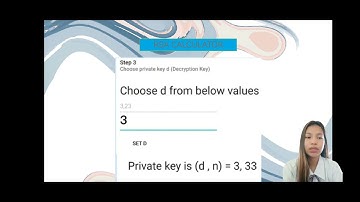 RSA CALCULATOR AND ELLIPTIC CURVE (how it works)
