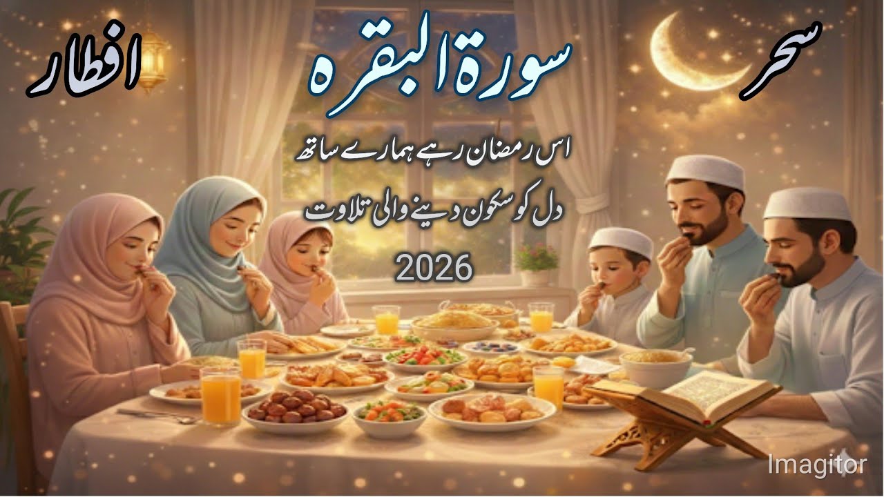 سورۃ البقرہ مکمل | دل کو سکون دینے والی تلاوت | اردو ترجمہ کے ساتھ