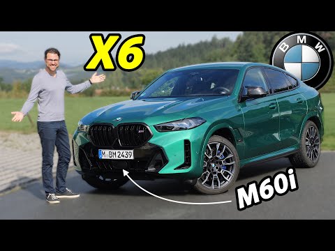 Обзор и тест-драйв  BMW X6 M60i V8 2024