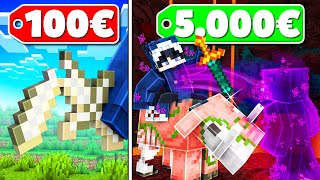 1€ vs. 100.000€ SCHWERT in MINECRAFT...