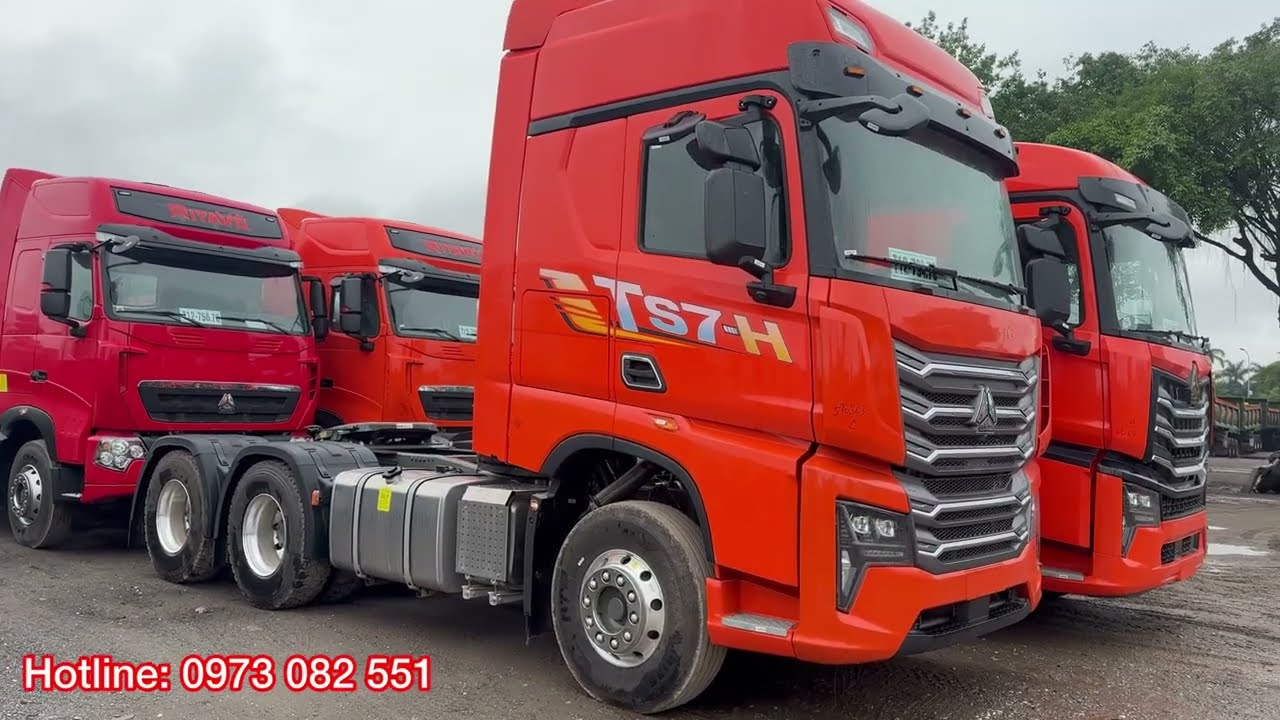 Đầu Kéo Howo Sitrak TS7H Đầu Kéo Trang Bị Tiện Nghi 