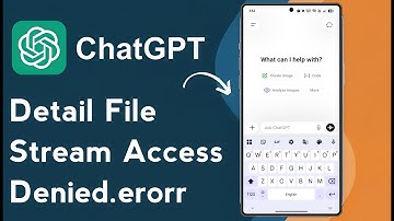 ChatGPT Detail File Stream Access Denied Error Problem Solve