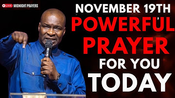 🔴 LIVE: APOSTLE JOSHUA SELMAN POWERFUL PRAYER FOR YOU TODAY, NOVEMBER 19TH 2025
