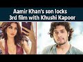 Aamir khans son junaid khan begins prep for his 3rd film with sridevis daughter khushi kapoor