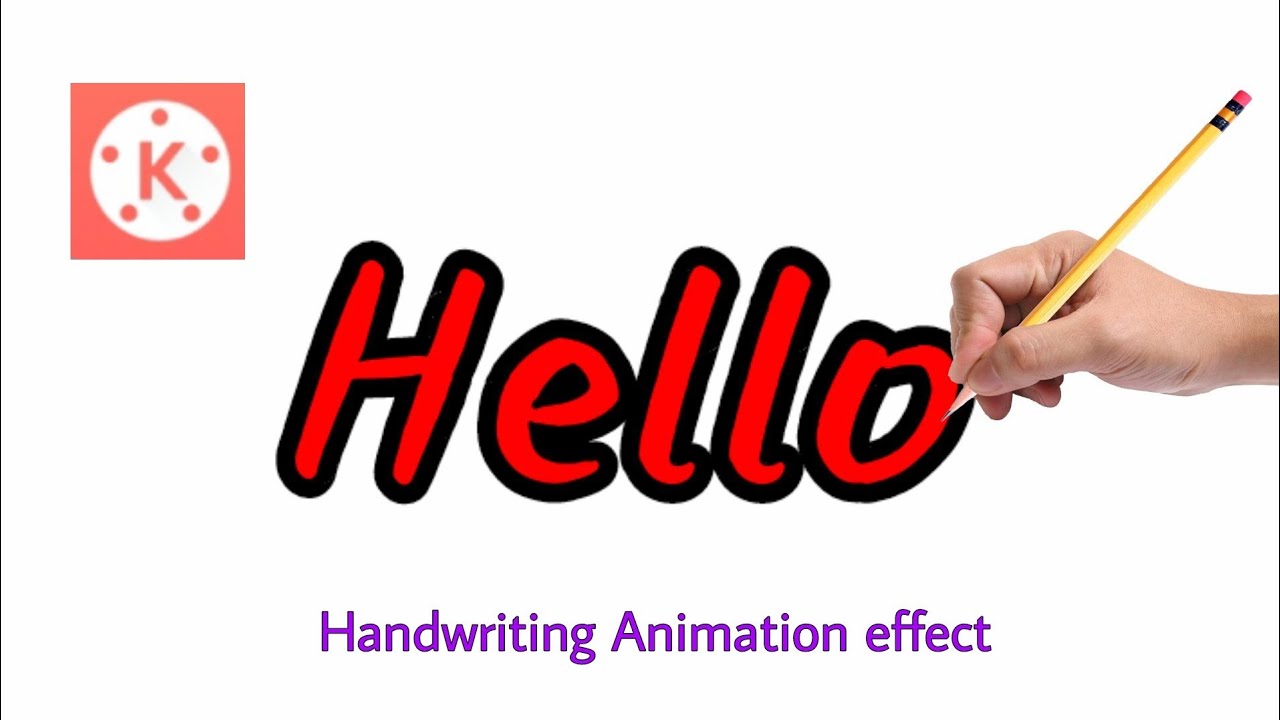 How to make Handwriting video in Kinemaster|| Handwriting Animation tutorial