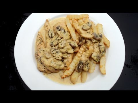 CREAMY CHICKEN DIJON & MUSHROOM