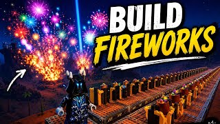Simple LEGO Fortnite Fireworks Launcher Tutorial/Build