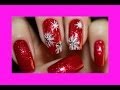 Новогодний маникюр СНЕЖИНКИ - New Year Nails