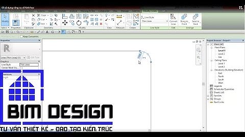 Hướng Dẫn Revit 2017-"Bài 5: Sử Dụng Công Cụ Vẽ Hình Học"