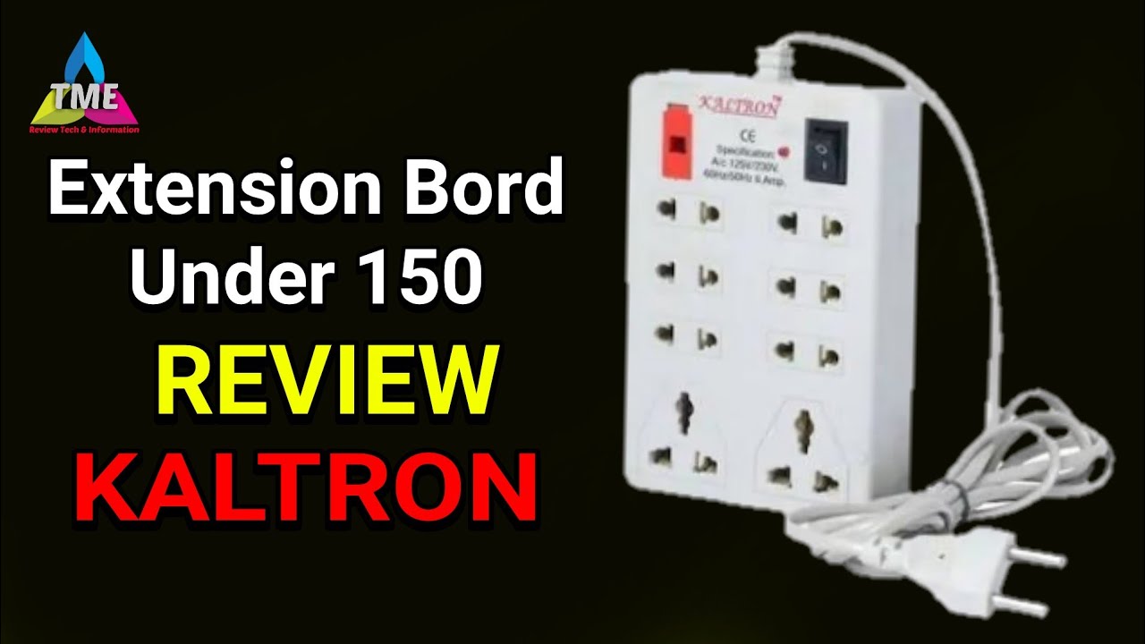 Extension Bord Review Kaltron YouTube
