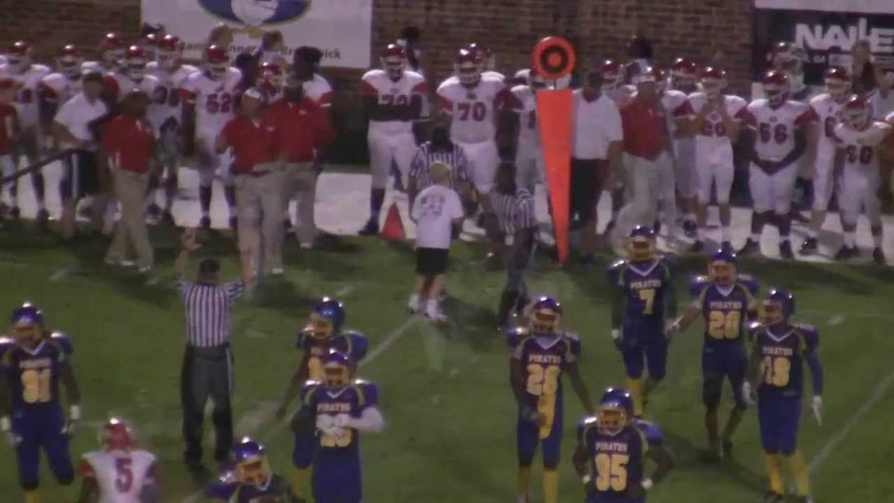 Brunswick High School and Glynn Academy Football Highlights August 30