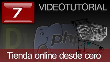 Tutorial: Como hacer tienda online en PHP con Dreamweaver. Capitulo 7