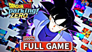 Dragon Ball Sparking Zero - Goku Black Story Mode All Sparking Episodes 100% Full Game 4K