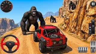 Simulateur de 4x4 tout-terrain : Route dangereuse avec des animaux - Jeu de jeep 2026 - Gameplay ... screenshot 1