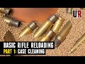 Rifle reloading basics pt1 safety and brass tumbling