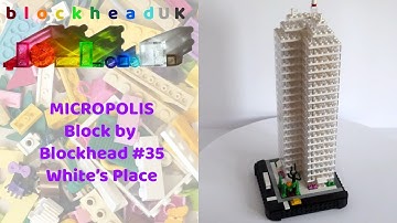 Whites Place - LEGO Micropolis Block by Blockhead #35