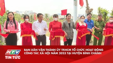 BAN DÂN VẬN THÀNH ỦY TP.HCM TỔ CHỨC HOẠT ĐỘNG CÔNG TÁC XÃ HỘI NĂM 2023 TẠI HUYỆN BÌNH CHÁNH