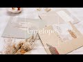 ［envelope］封筒デコ︱100均のお気に入り封筒にデコをしました