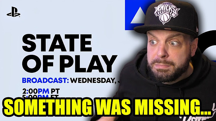Sony State Of Play REACTION - Lots Of PS5 Games But...