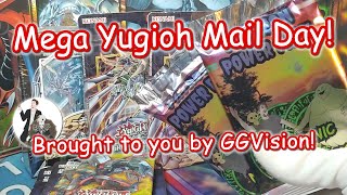 ANOTHER MEGA MAIL DAY!!! Yugioh mail from @GGVisionX!