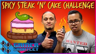Hot Sauce Covered Steak N Cake? Mikaze Vs. Aaron Solow Gamer Gauntlet
