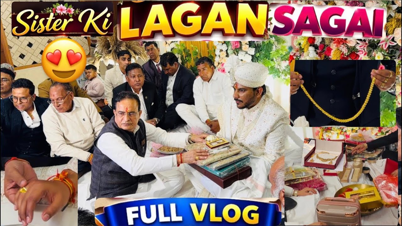 Sister's Shadi Lagan sagai   full Vlog 🤩 