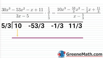 Can we Use Synthetic Division when the Leading Coefficient of the Divisor is not 1