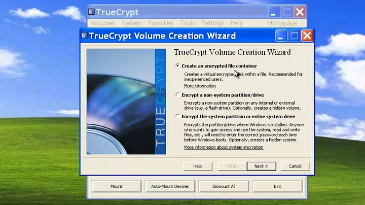 Using TrueCrypt Part 1